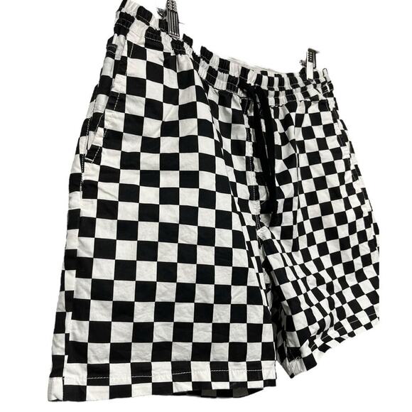 Vans Men’s Checkers Range Relaxed Elastic Shorts / Size- Large - Picture 3 of 9